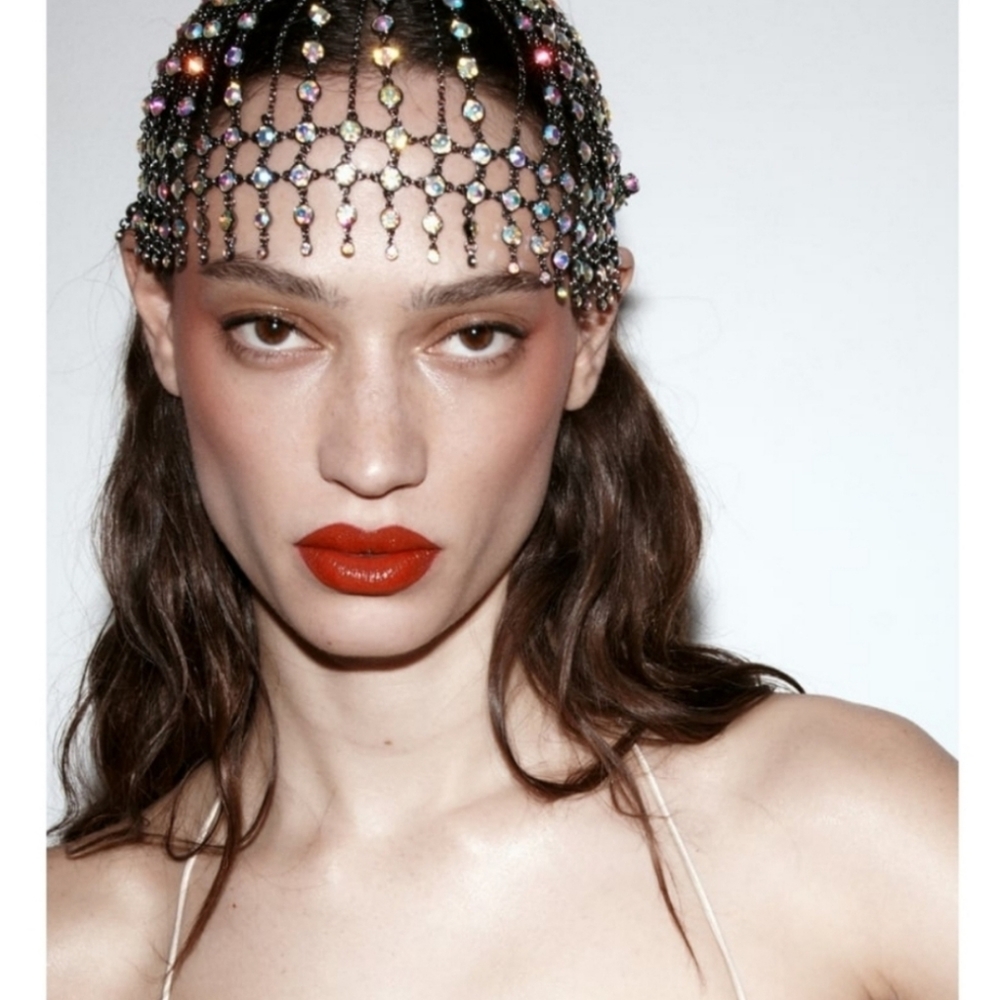 Zara Jeweled Cap